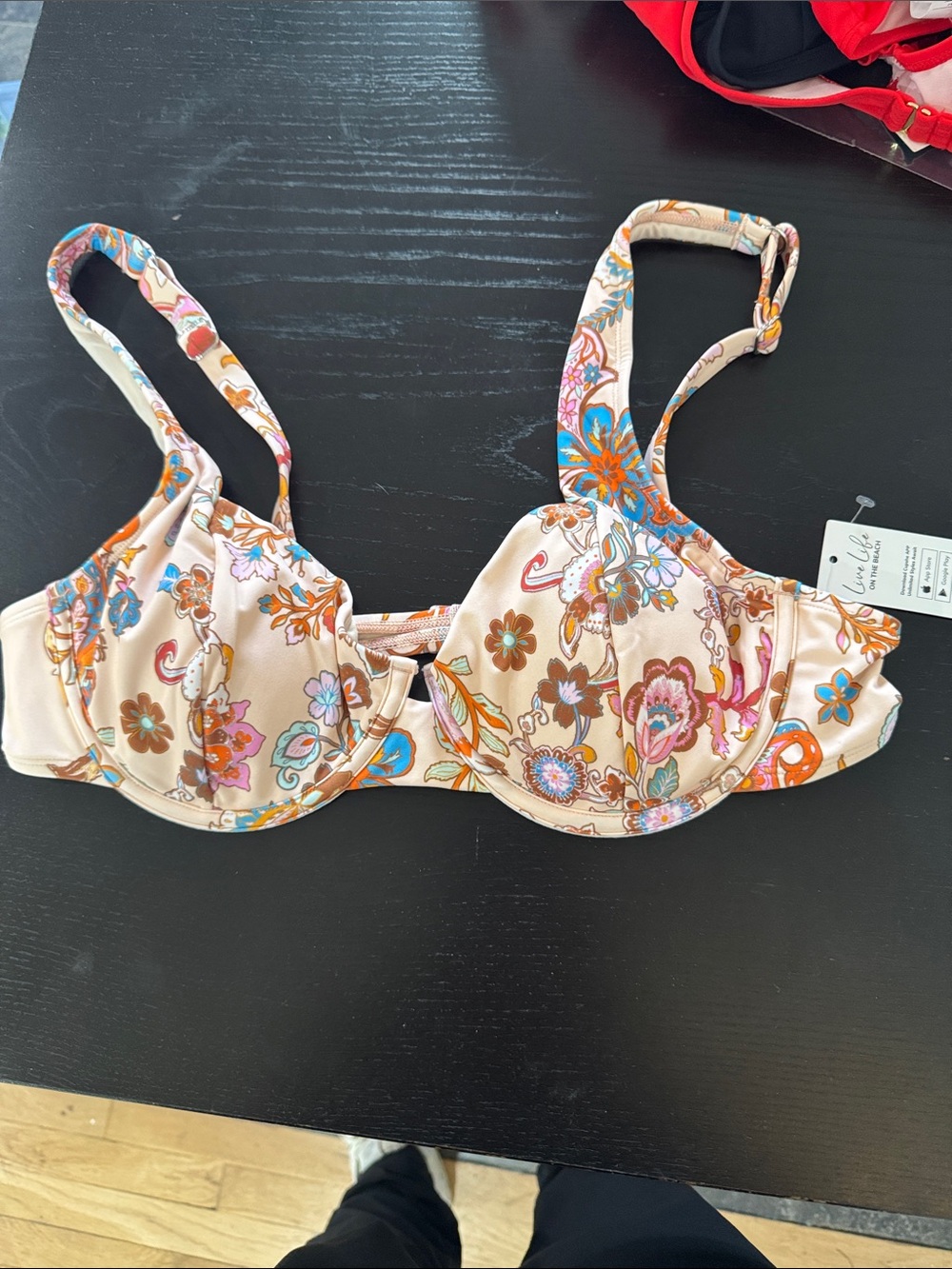 Cupshe Amore Mio Bikini Set size XL - Picture 3 of 8